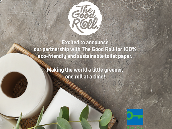 Corendon Hotels & Resort in the Netherlands switch to environmentally friendly bamboo toilet paper from The Good Roll